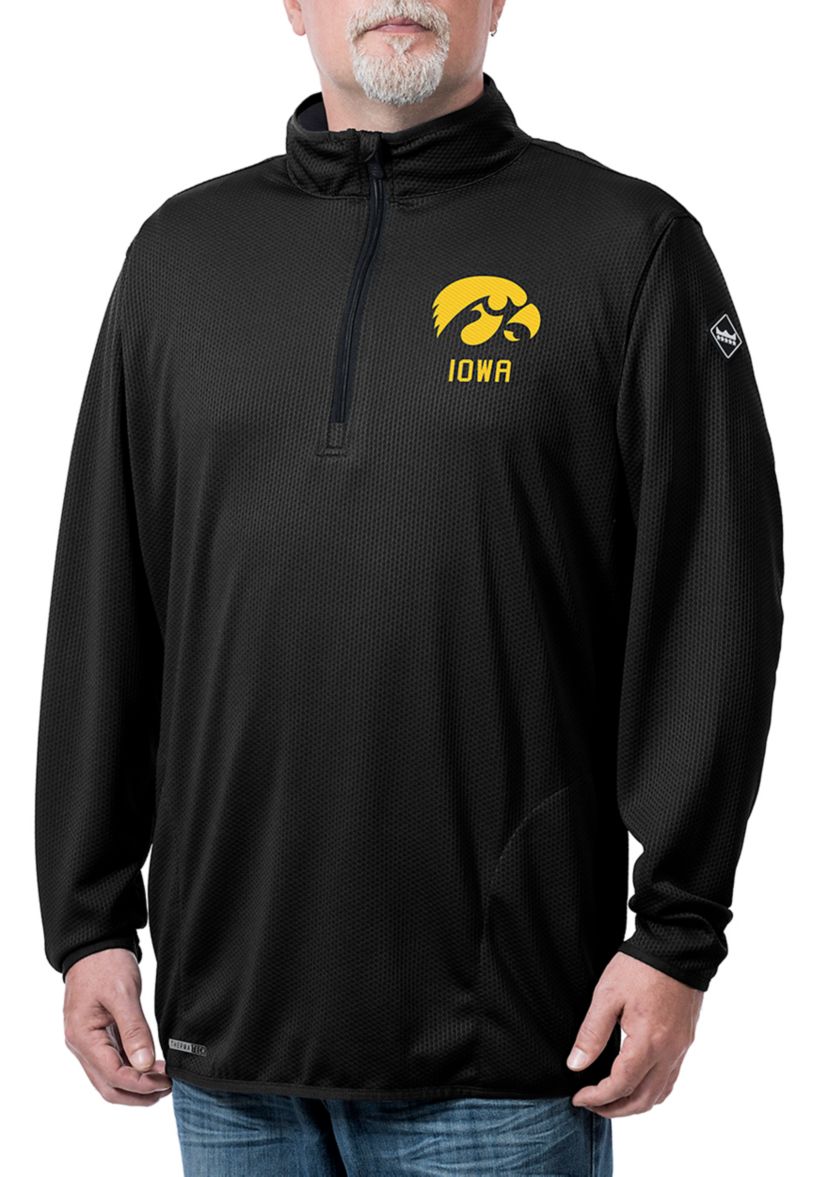 NCAA Iowa Hawkeyes Flow Thermatec Quarter Zip Jacket