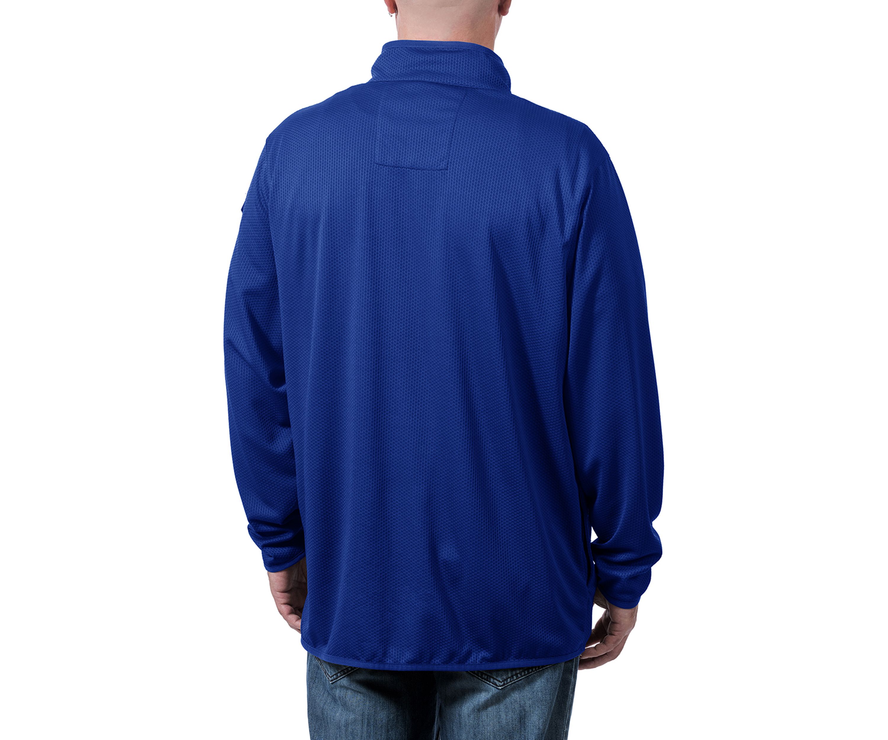 NCAA Kansas Jayhawks Flow Thermatec Quarter Zip Jacket