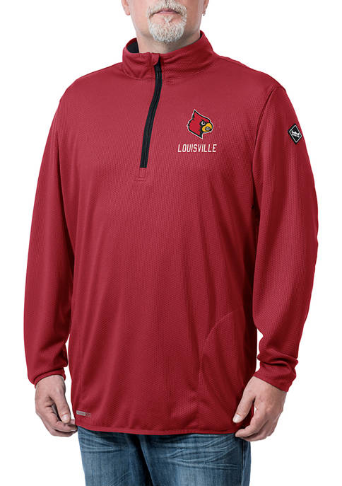 Franchise Club NCAA Louisville Cardinals Flow Thermatec Q-Zip