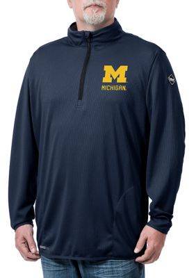 NCAA Michigan Wolverines Flow Thermatec Quarter Zip Jacket