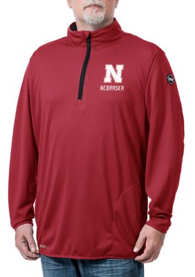 NCAA Nebraska Cornhuskers Flow Thermatec Quarter Zip Jacket