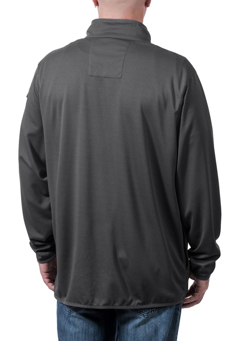 NCAA North Texas Mean Green Flow Thermatec Quarter Zip Jacket