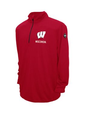 NCAA Wisconsin Badgers Flow Thermatec Quarter Zip Jacket