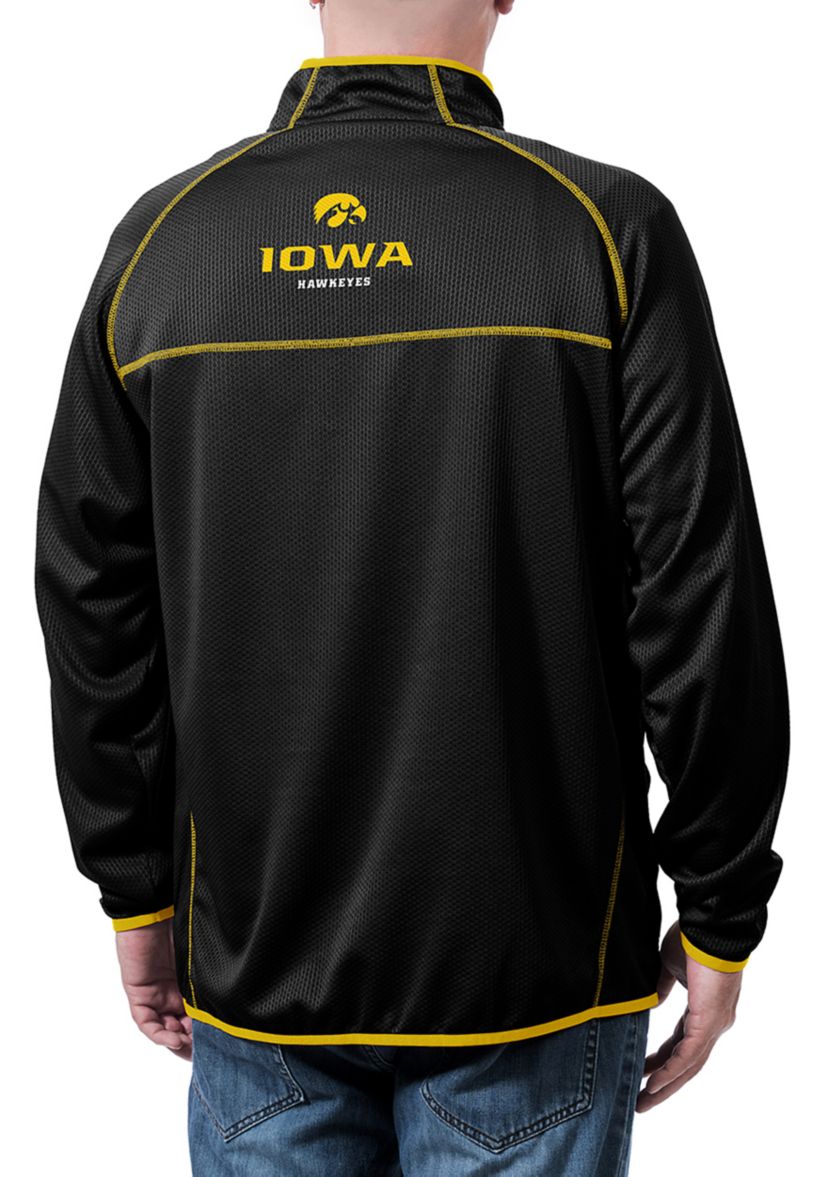 NCAA Iowa Hawkeyes Tone Tech Quarter ZIp Jacket