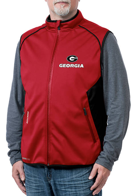 NCAA Georgia Bulldogs Stadium Softshell Vest