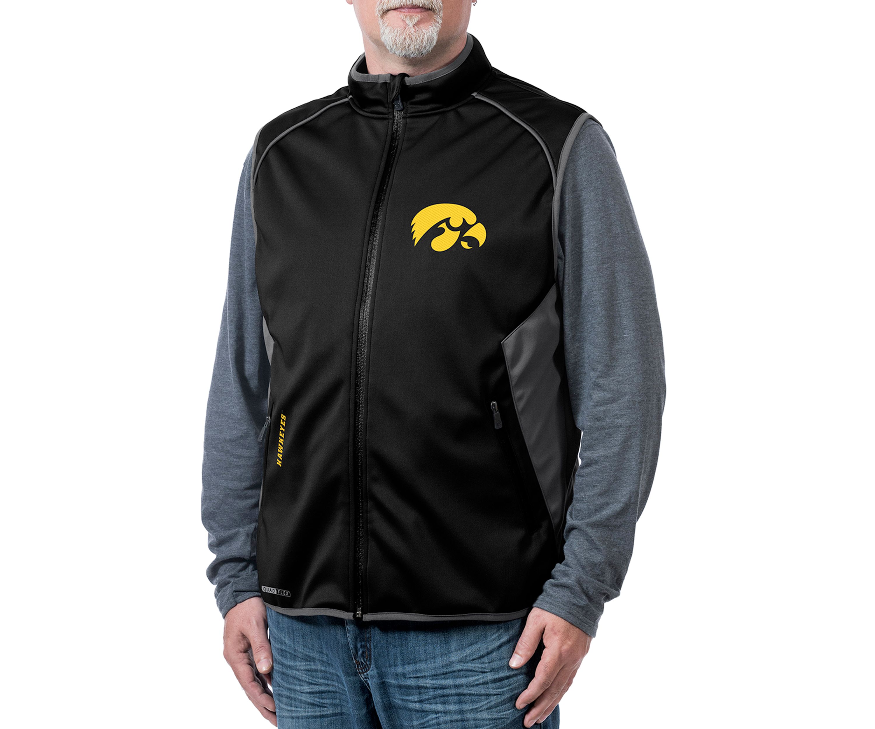 NCAA Iowa Hawkeyes Stadium Softshell Vest