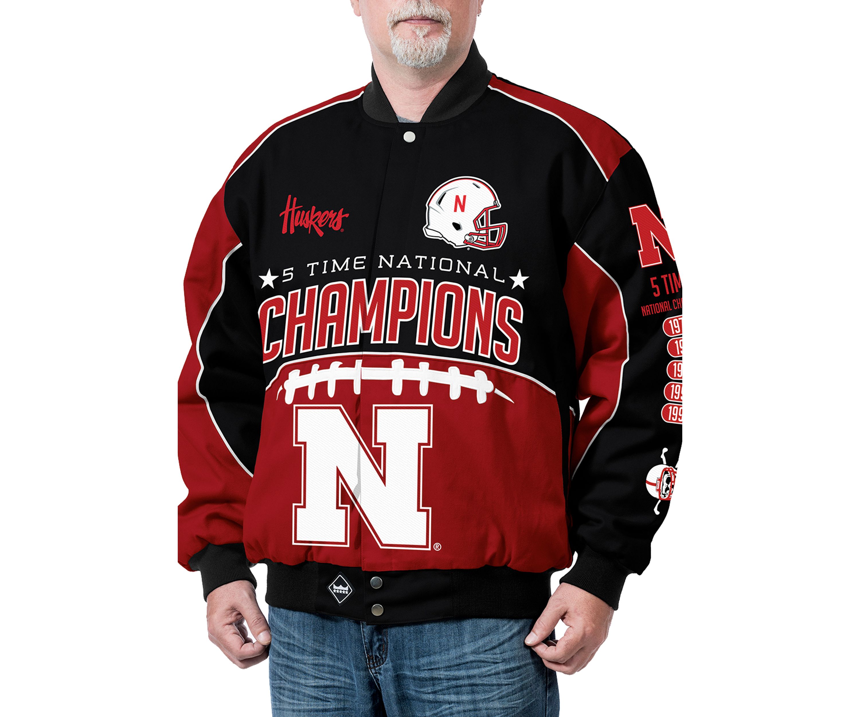 NCAA Nebraska Cornhuskers Commemorative Twill Jacket