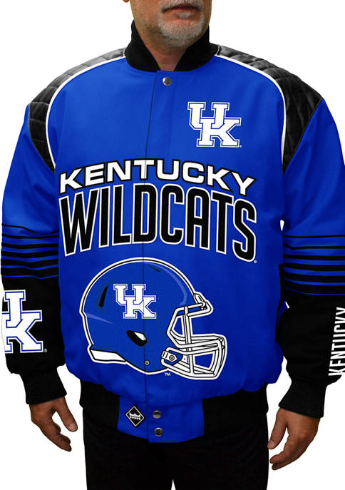 Big & Tall  NCAA Kentucky Wildcats Boss Twill Jacket