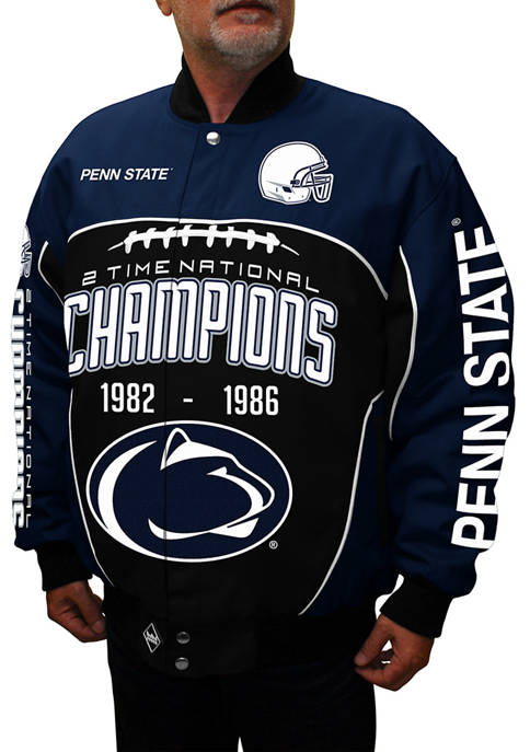 Big & Tall NCAA Penn State Nittany Lions Commemorative Twill Jacket