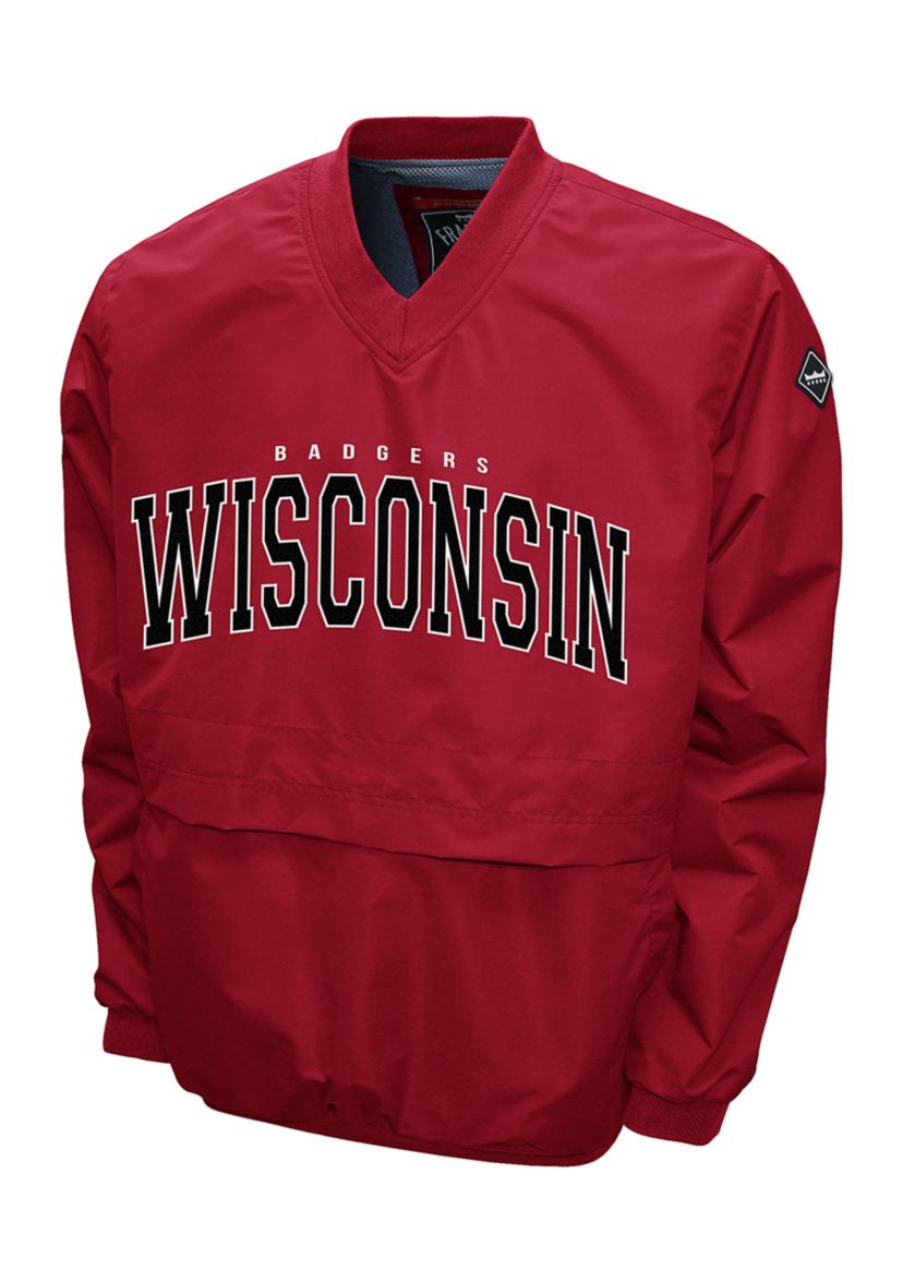 NCAA Wisconsin Badgers FC Members Windshell Jacket