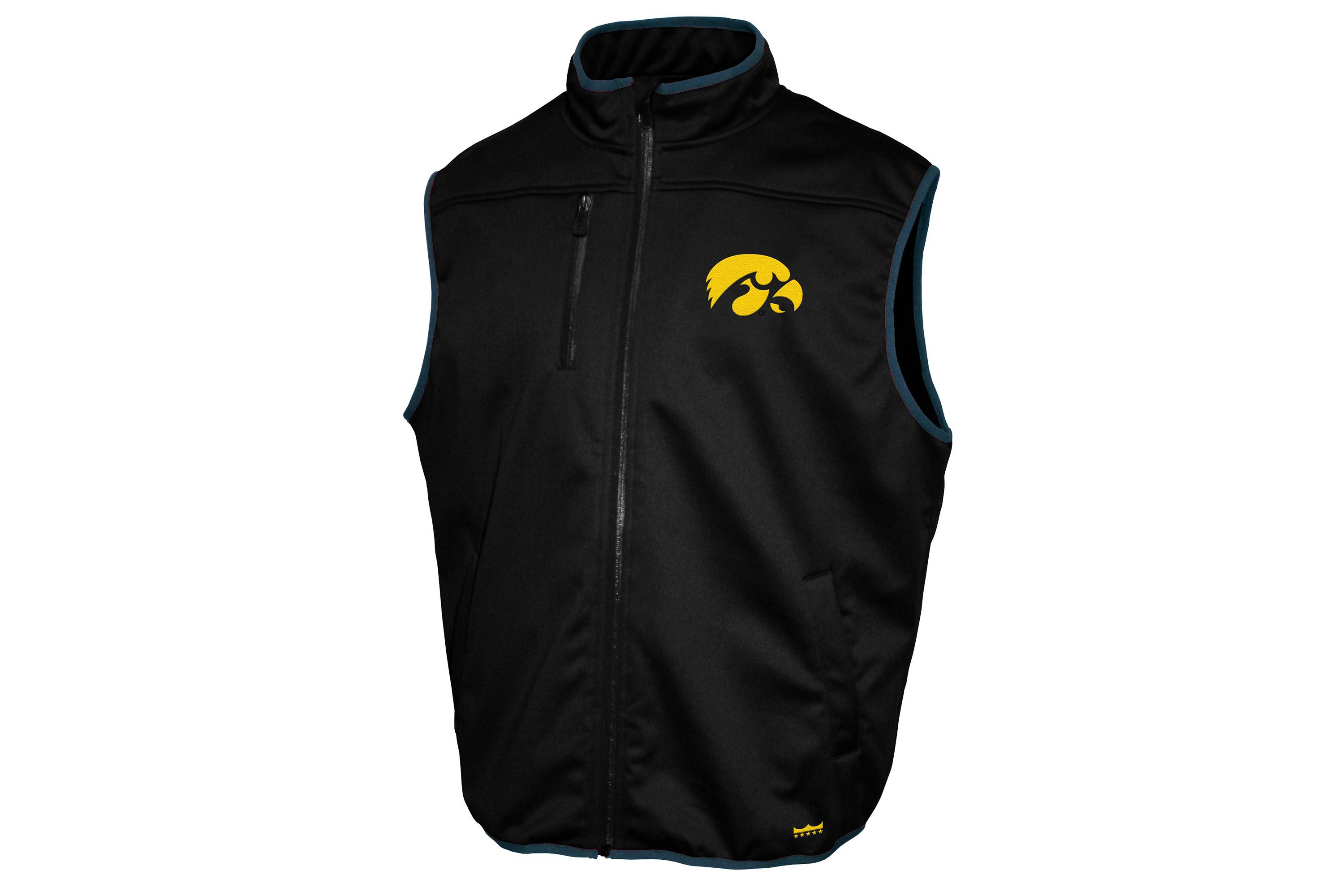 NCAA Iowa Hawkeyes FC Softshell Vest