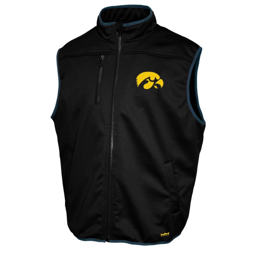 NCAA Iowa Hawkeyes FC Softshell Vest