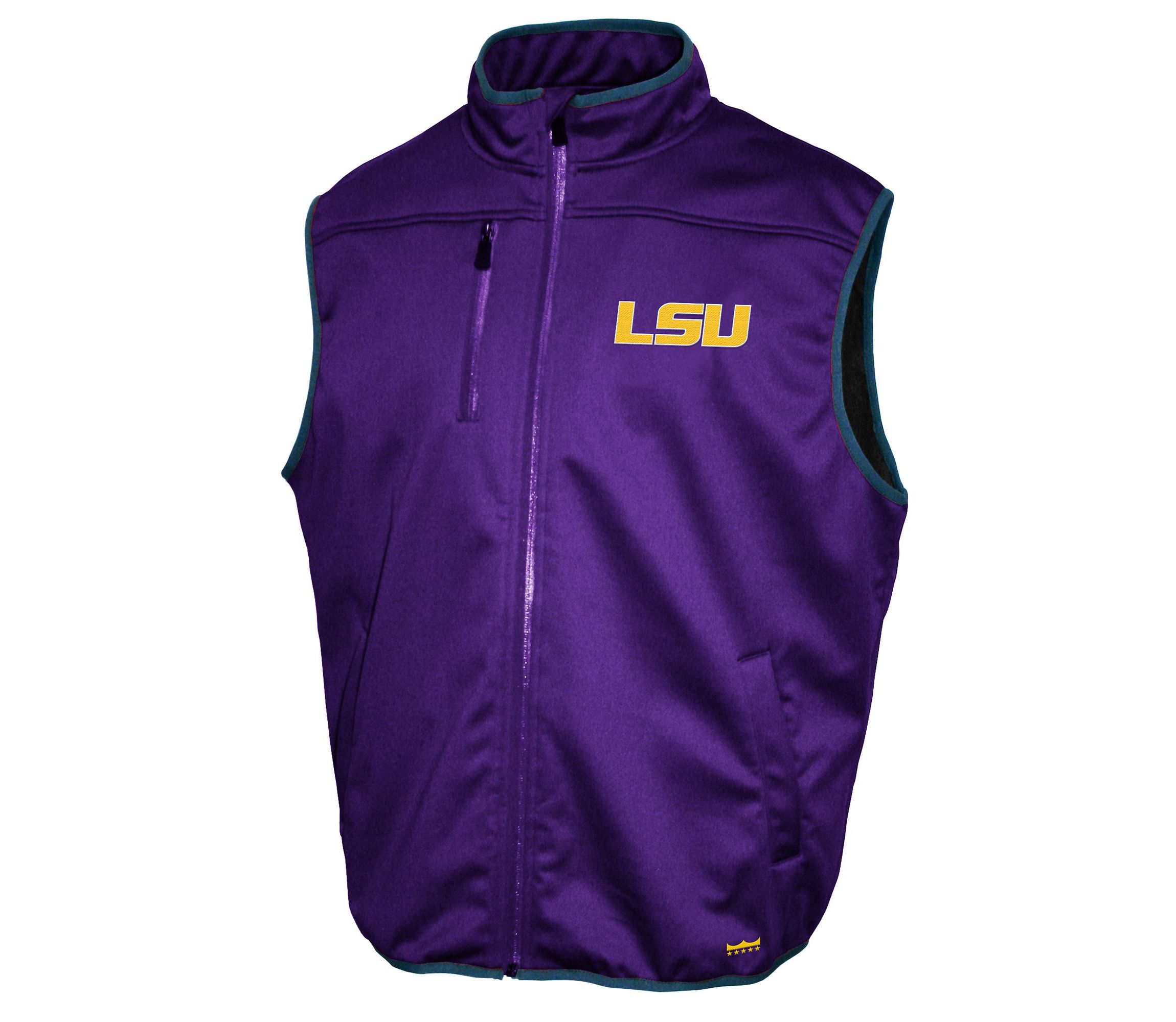 NCAA LSU Tigers FC Softshell Vest