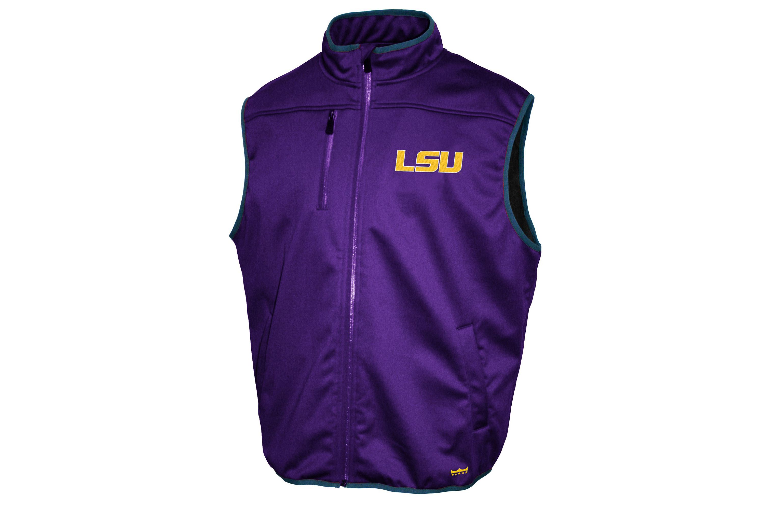 NCAA LSU Tigers FC Softshell Vest
