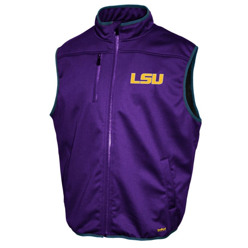 NCAA LSU Tigers FC Softshell Vest