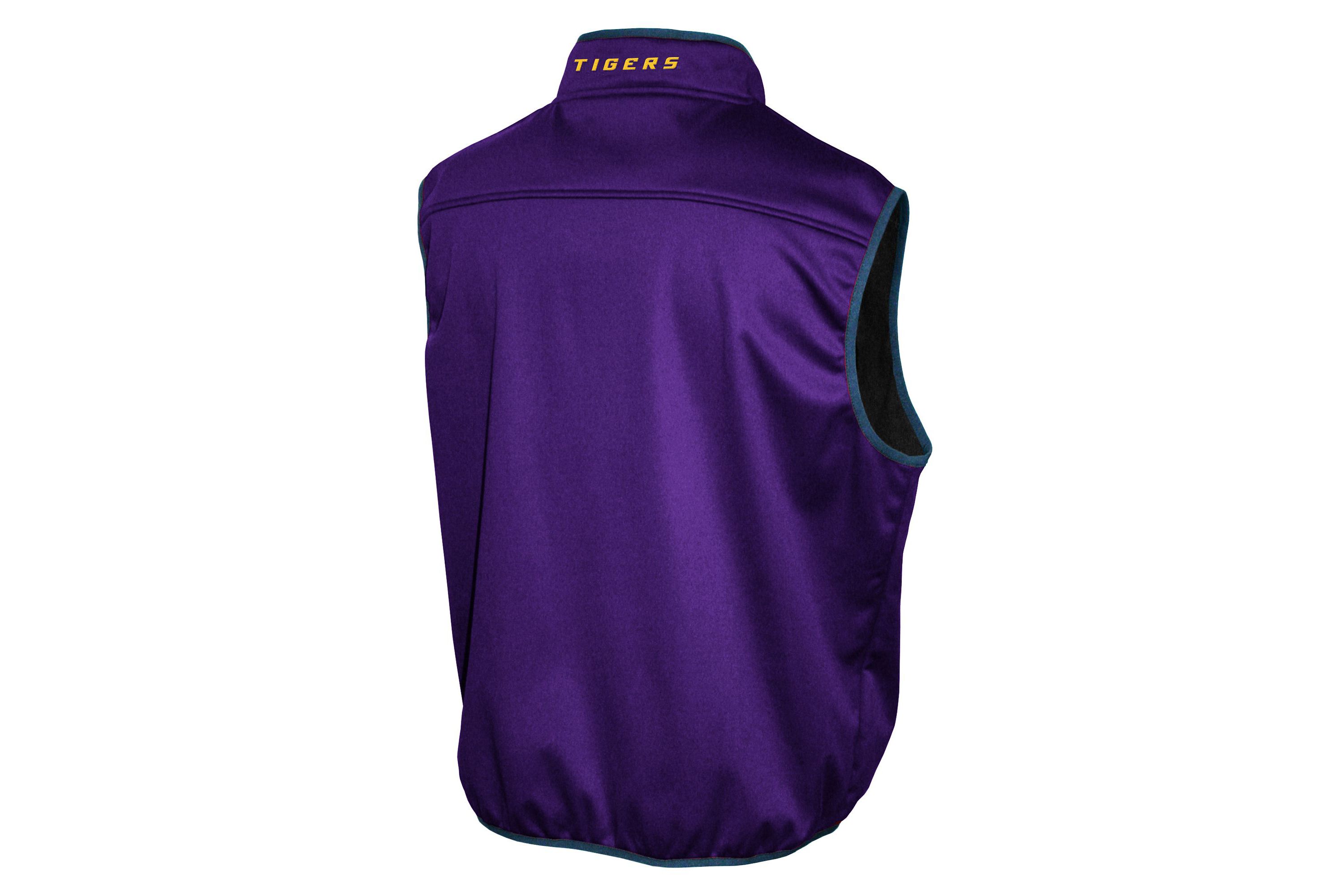 NCAA LSU Tigers FC Softshell Vest