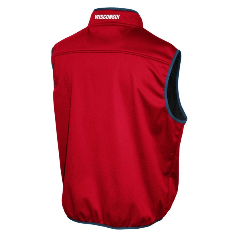 NCAA Wisconsin Badgers FC Softshell Vest