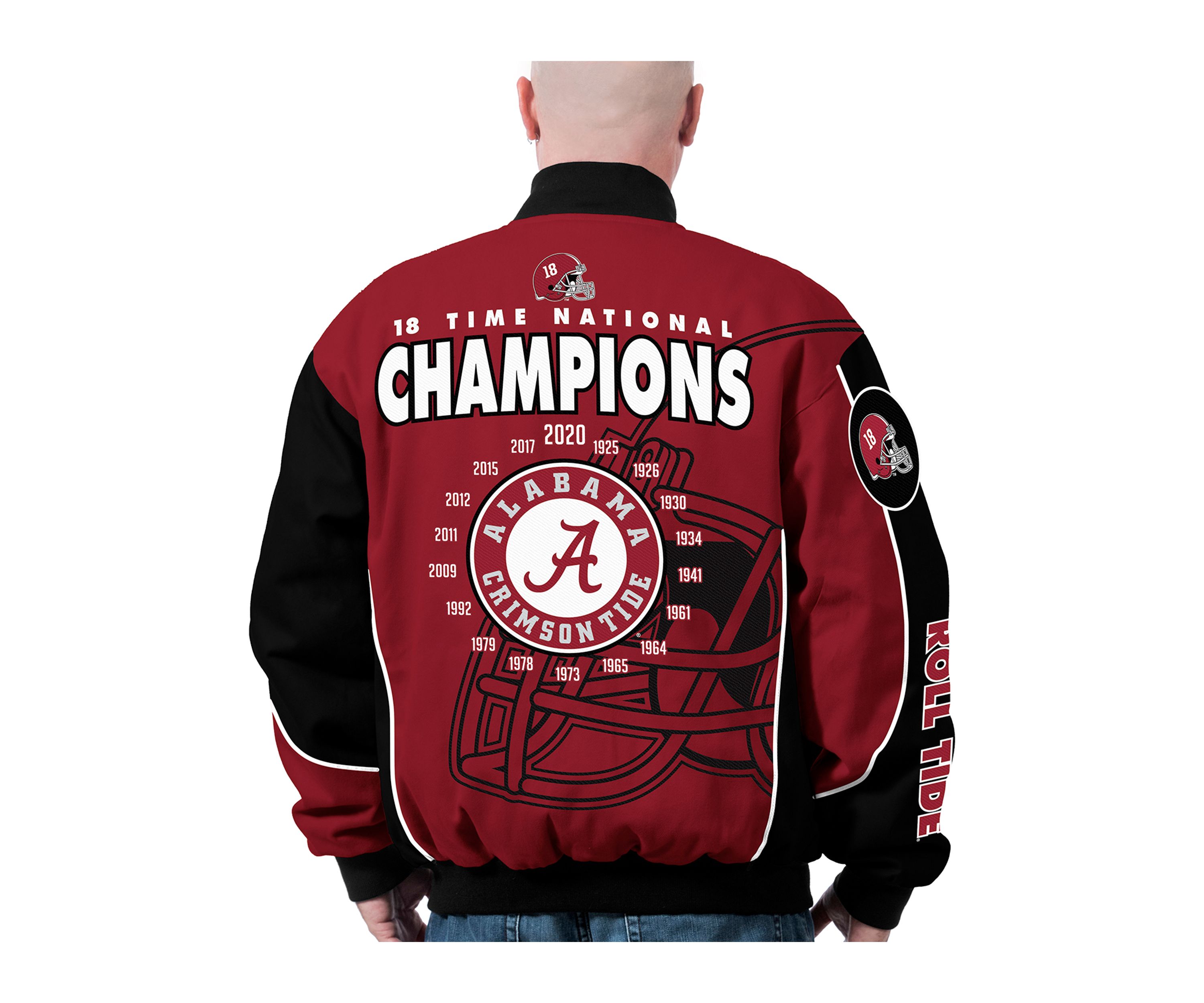 NCAA Alabama Crimson Tide Commemorative Twill Jacket