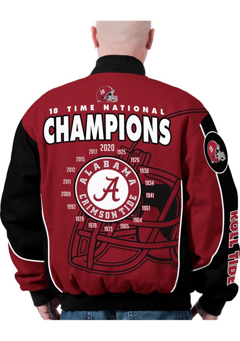 NCAA Alabama Crimson Tide Commemorative Twill Jacket