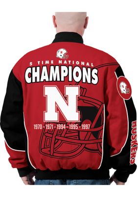 NCAA Nebraska Cornhuskers Commemorative Twill Jacket