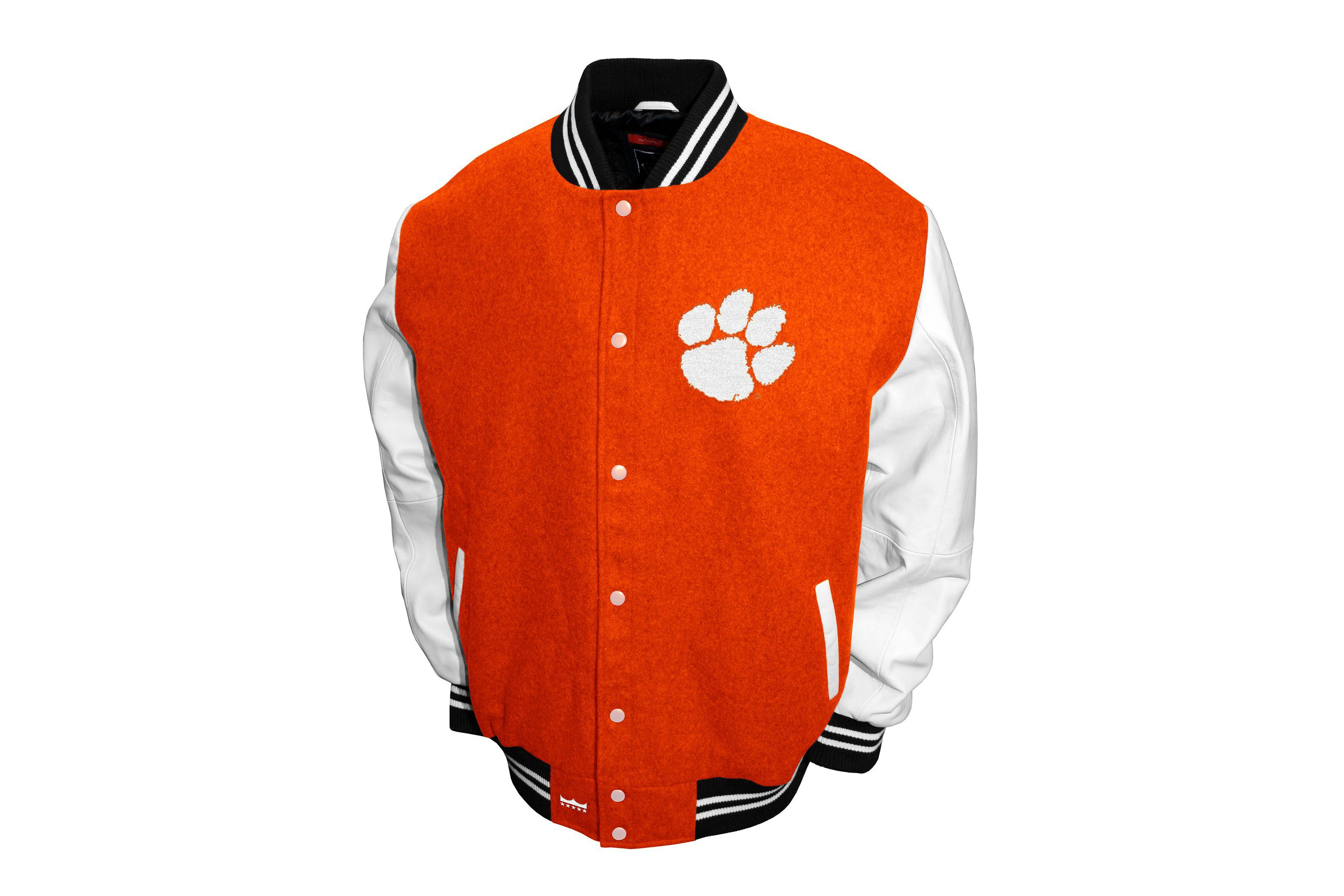 NCAA Clemson Tigers Grad Wool & Leather