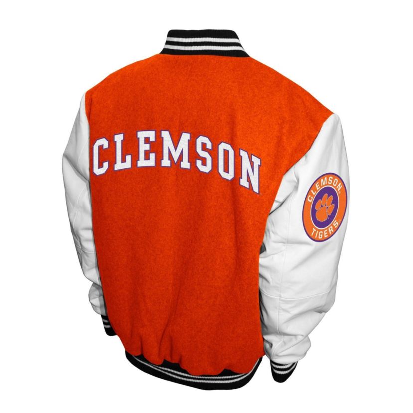 NCAA Clemson Tigers Grad Wool & Leather