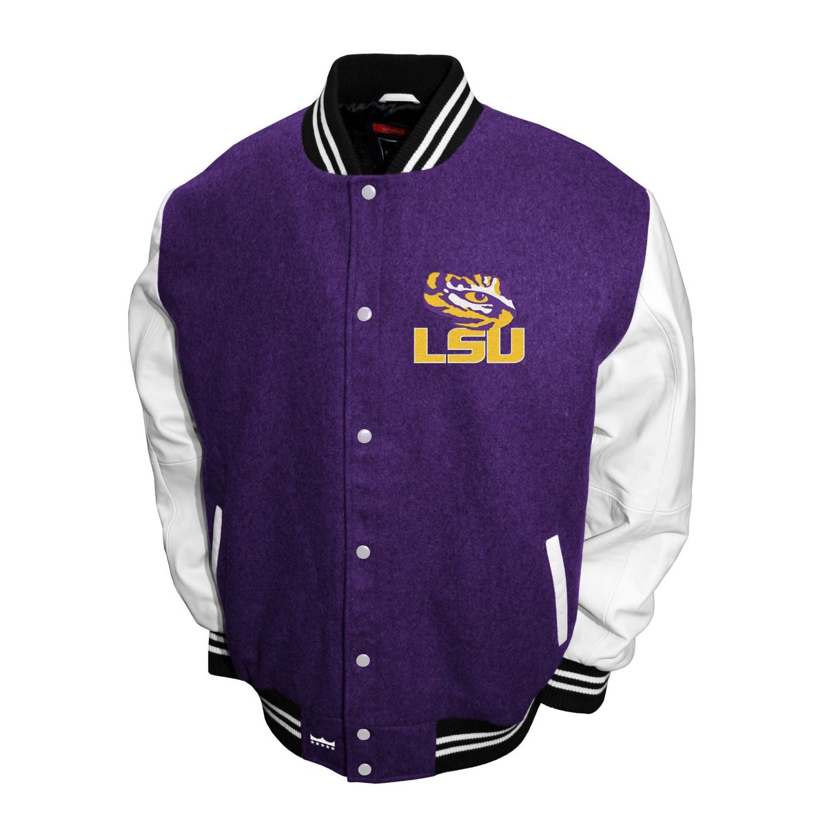 NCAA LSU Tigers Grad Wool & Leather