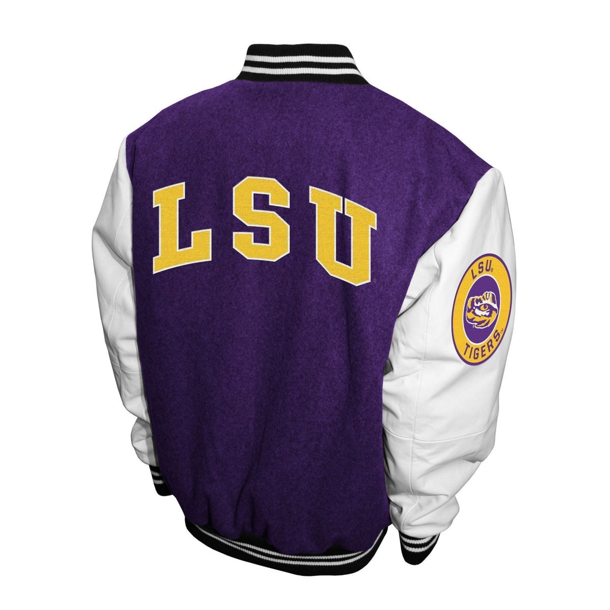 NCAA LSU Tigers Grad Wool & Leather