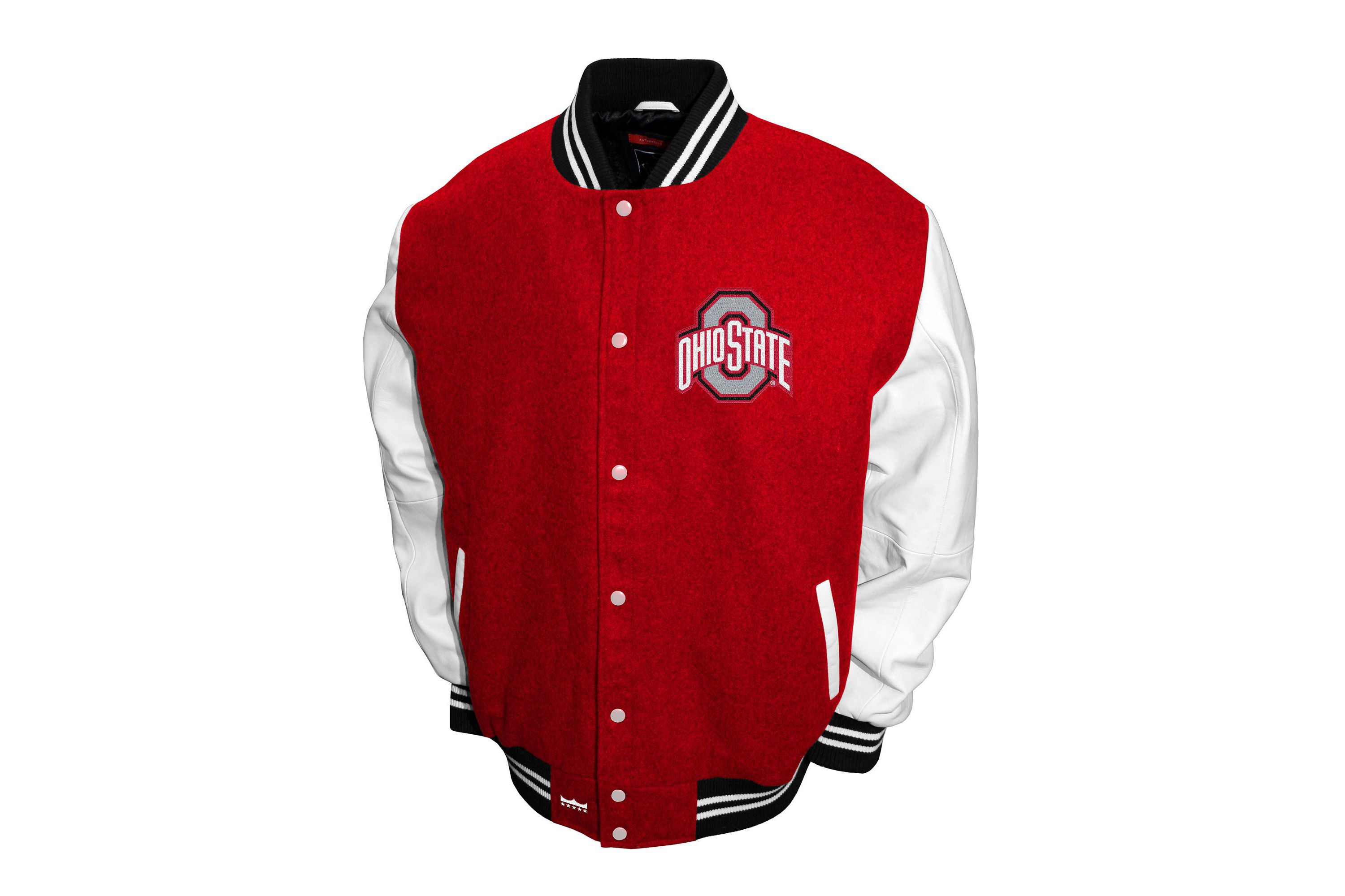 NCAA Ohio State Buckeyes Grad Wool & Leather