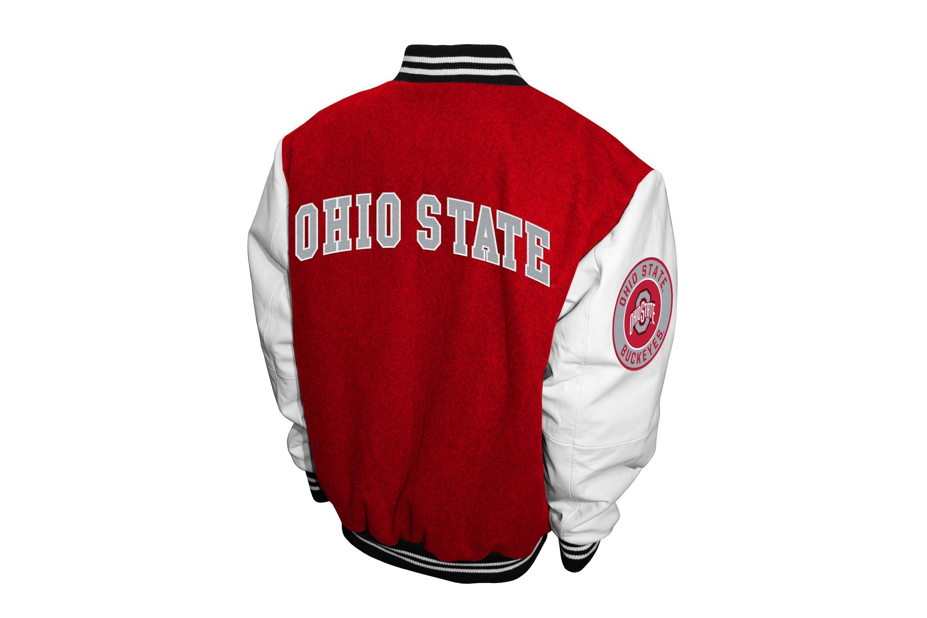NCAA Ohio State Buckeyes Grad Wool & Leather