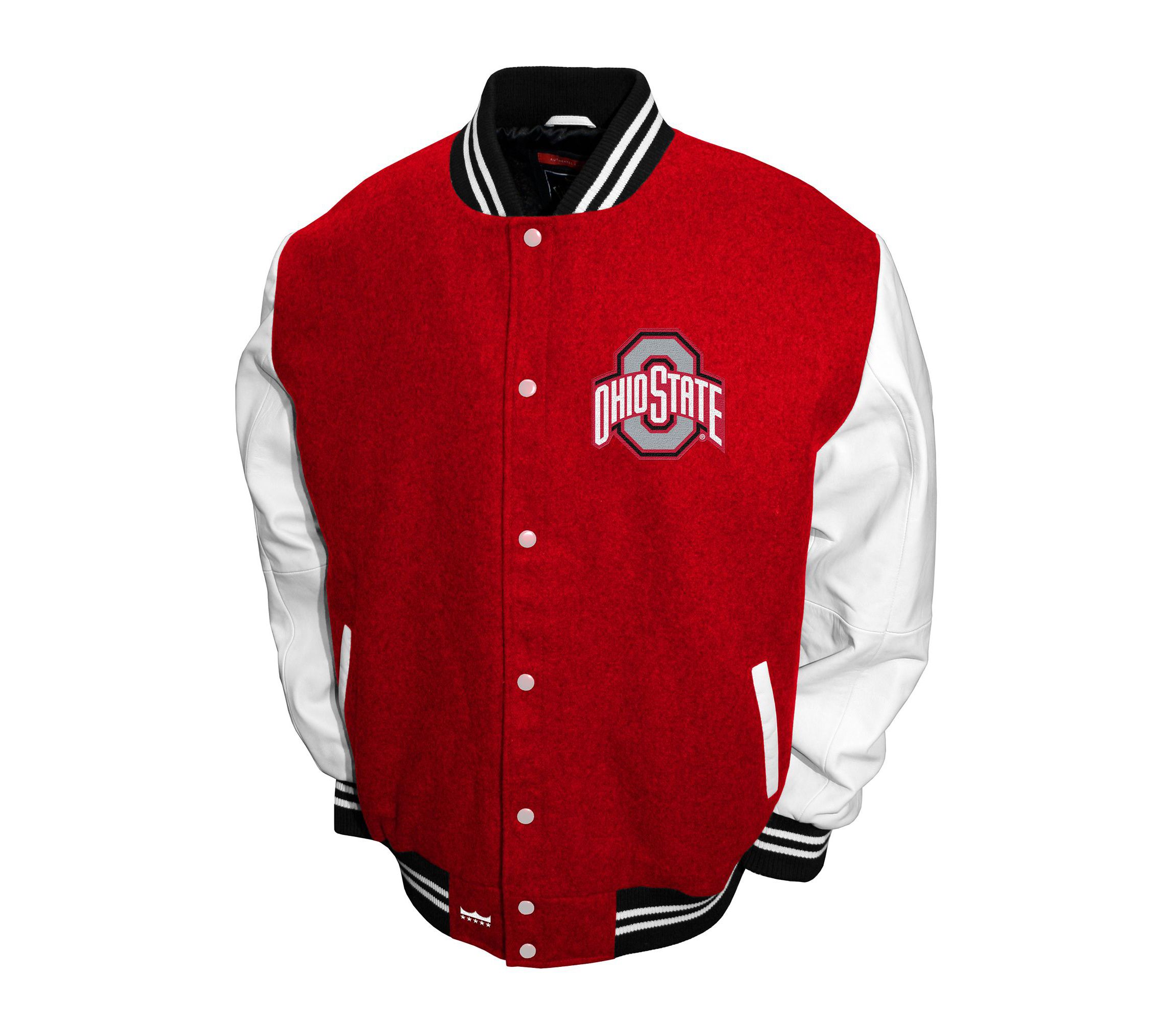 NCAA Ohio State Buckeyes Grad Wool & Leather