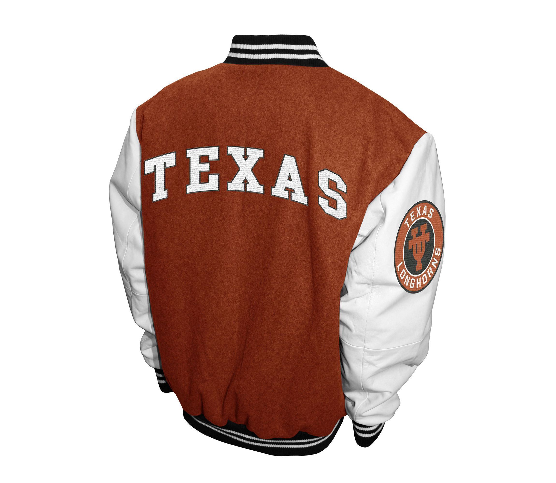 NCAA Texas Longhorns Grad Wool & Leather