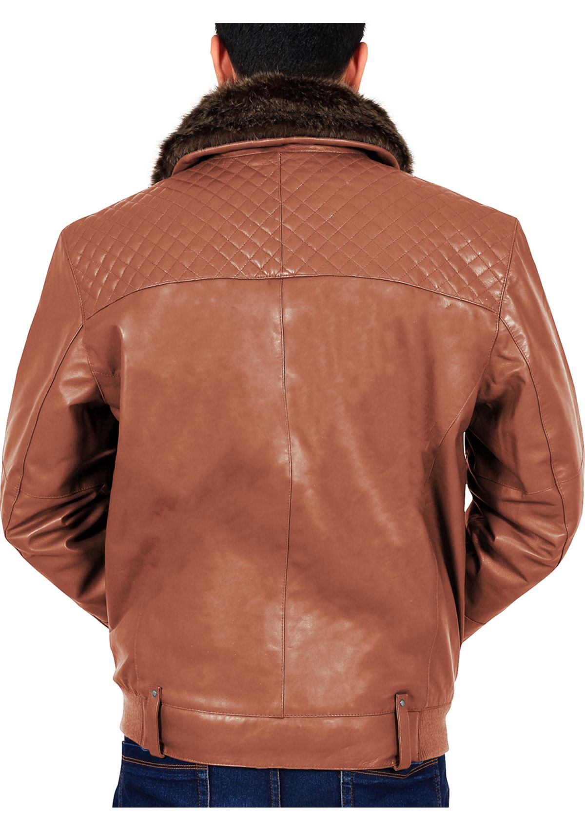 Mens Aviator Bomber Jacket