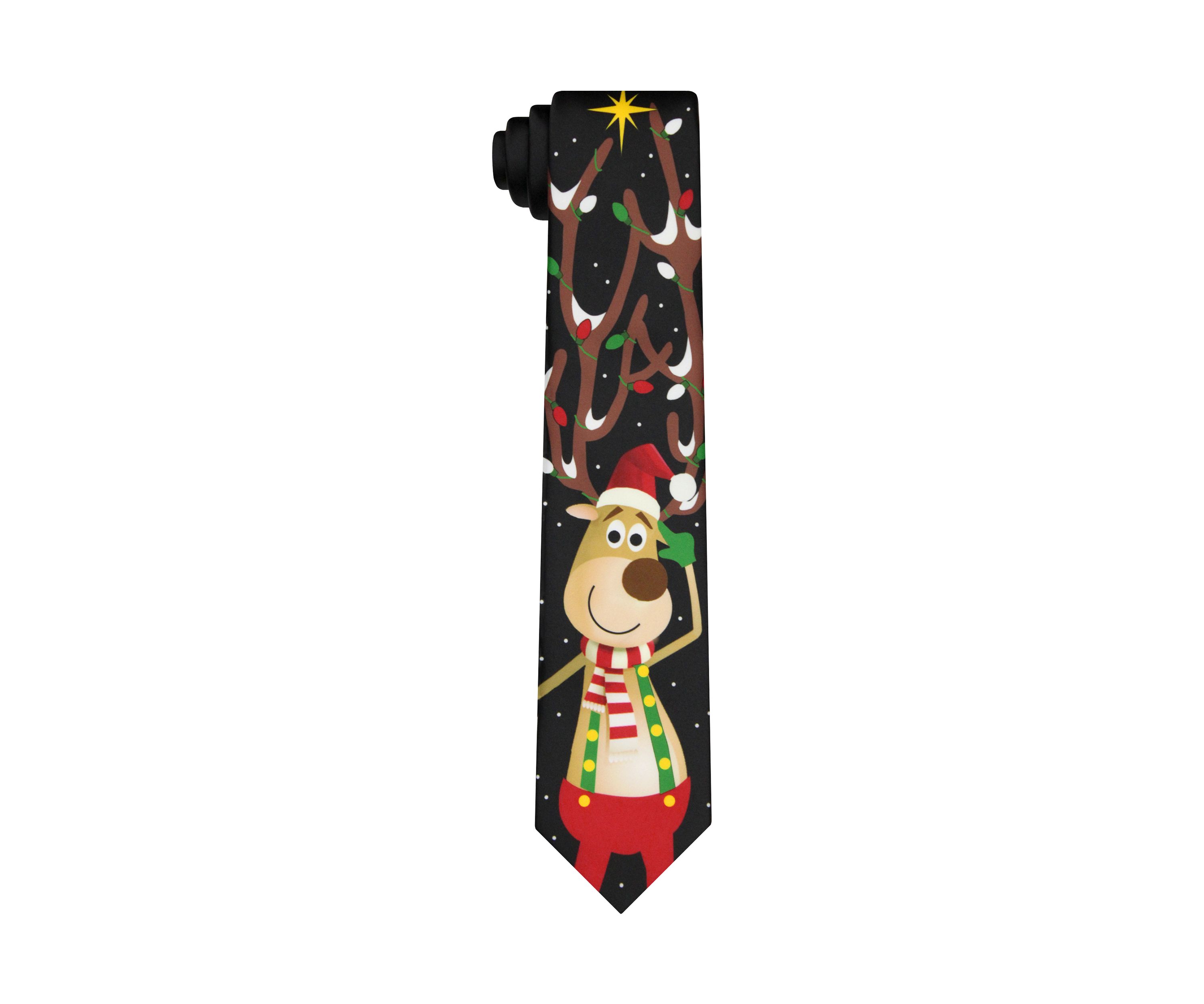 Reindeer Antler Star Tie