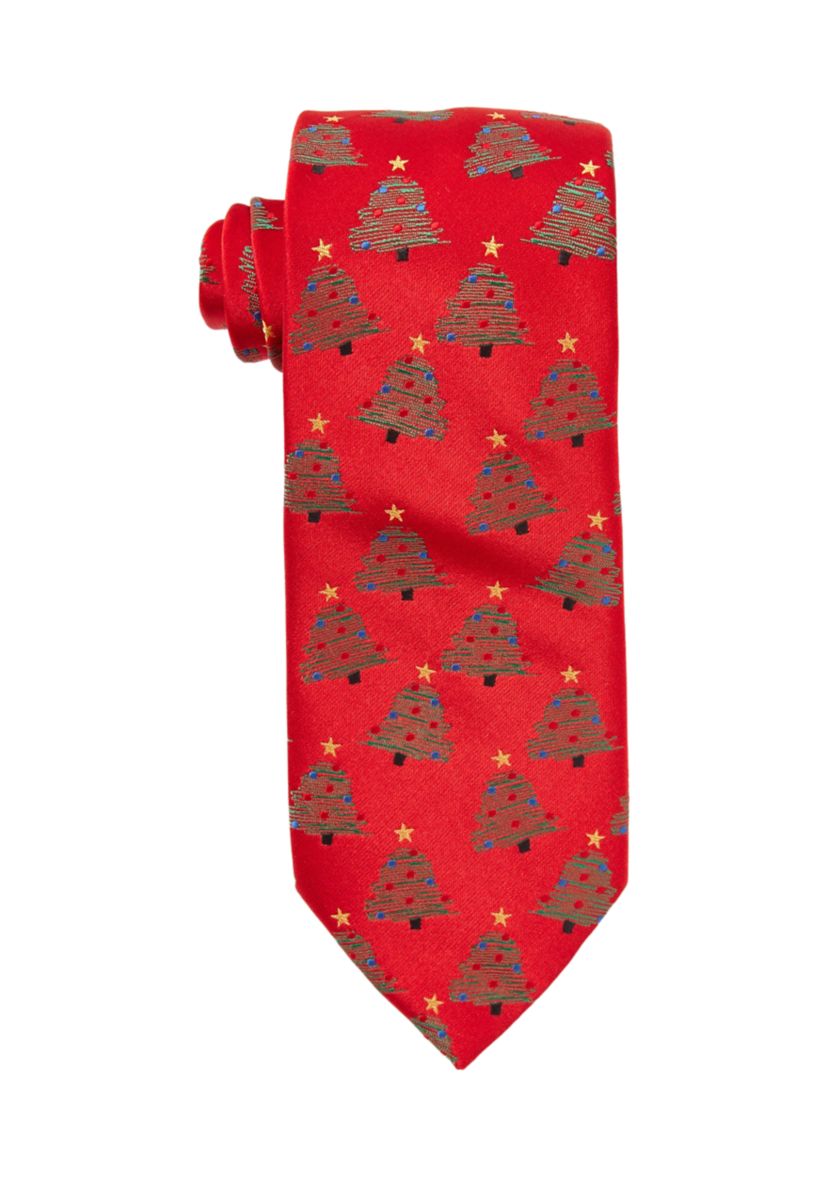 Christmas Tree Tie