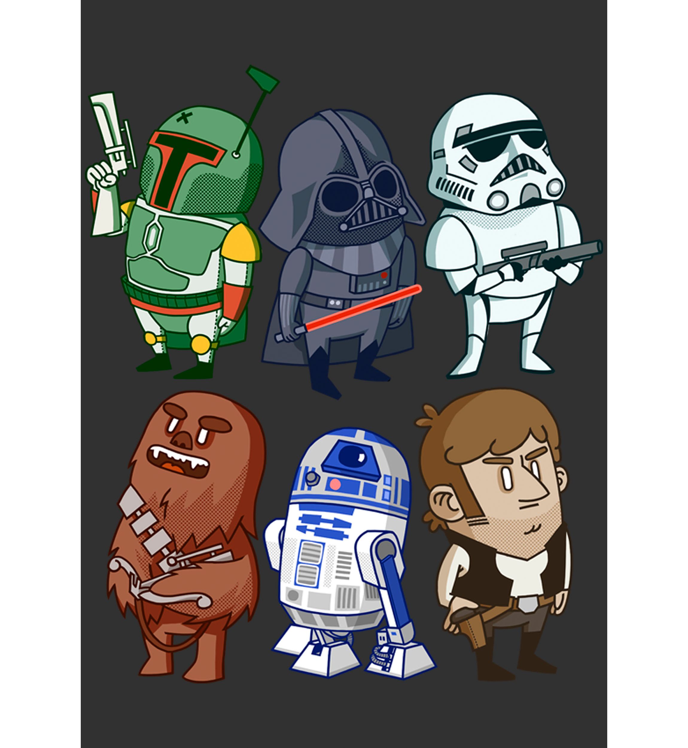  Officially Licensed Star Wars Graphic Top 