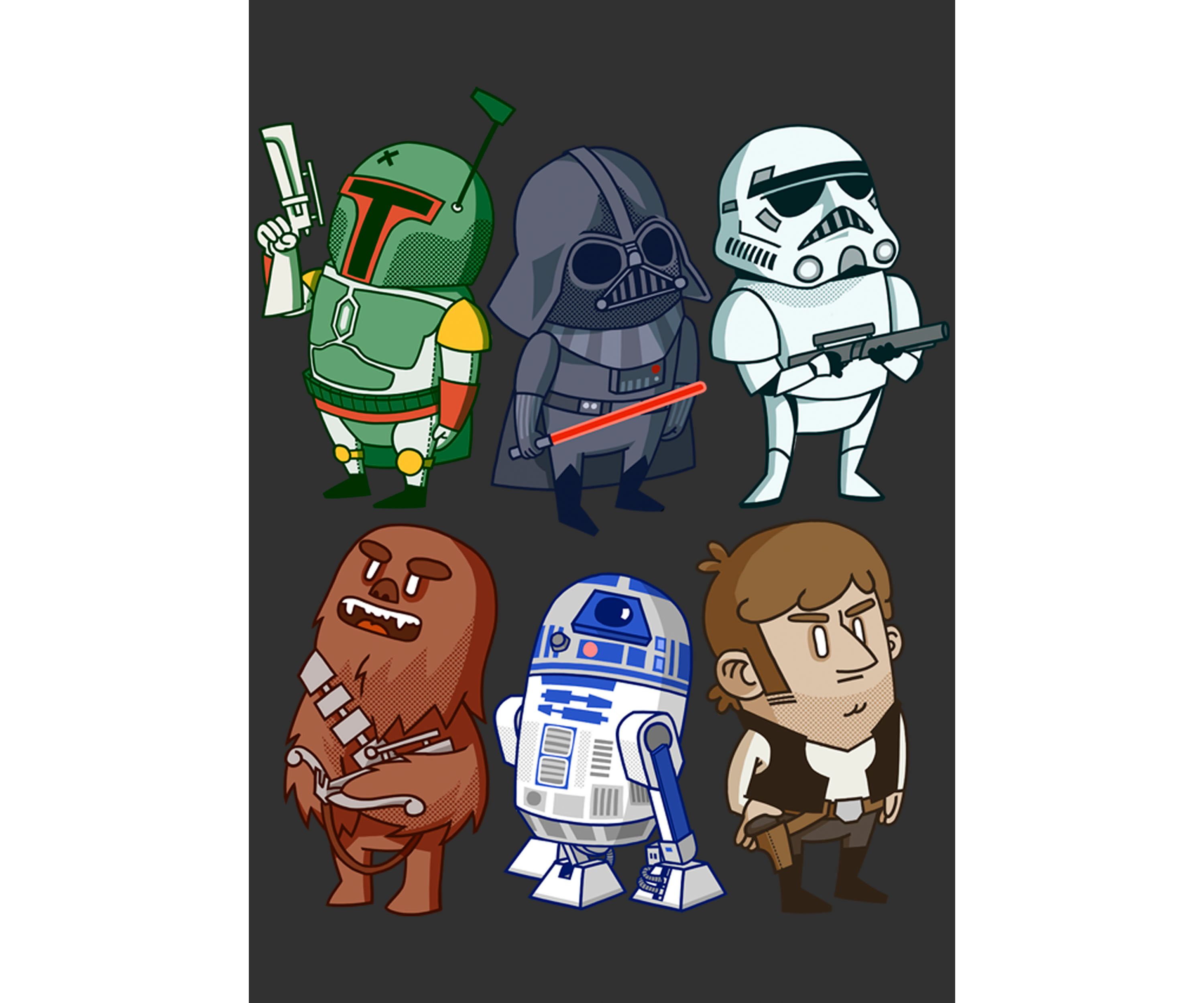  Officially Licensed Star Wars Graphic Top 