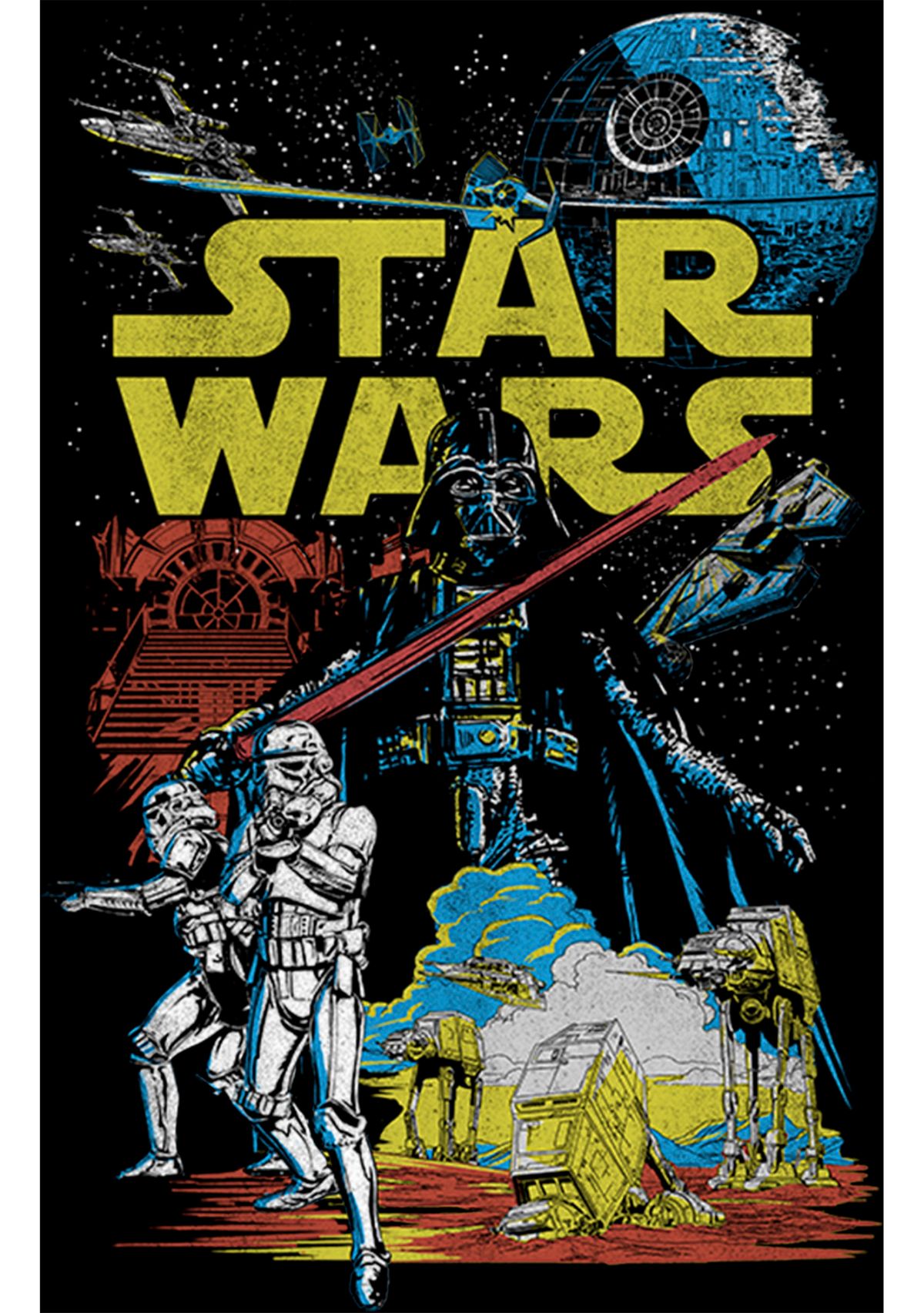  Officially Licensed Star Wars Graphic Top  
