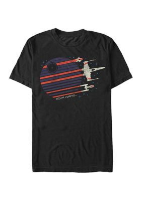 Men's Officially Licensed Star Wars Graphic Top, Black, 3XL