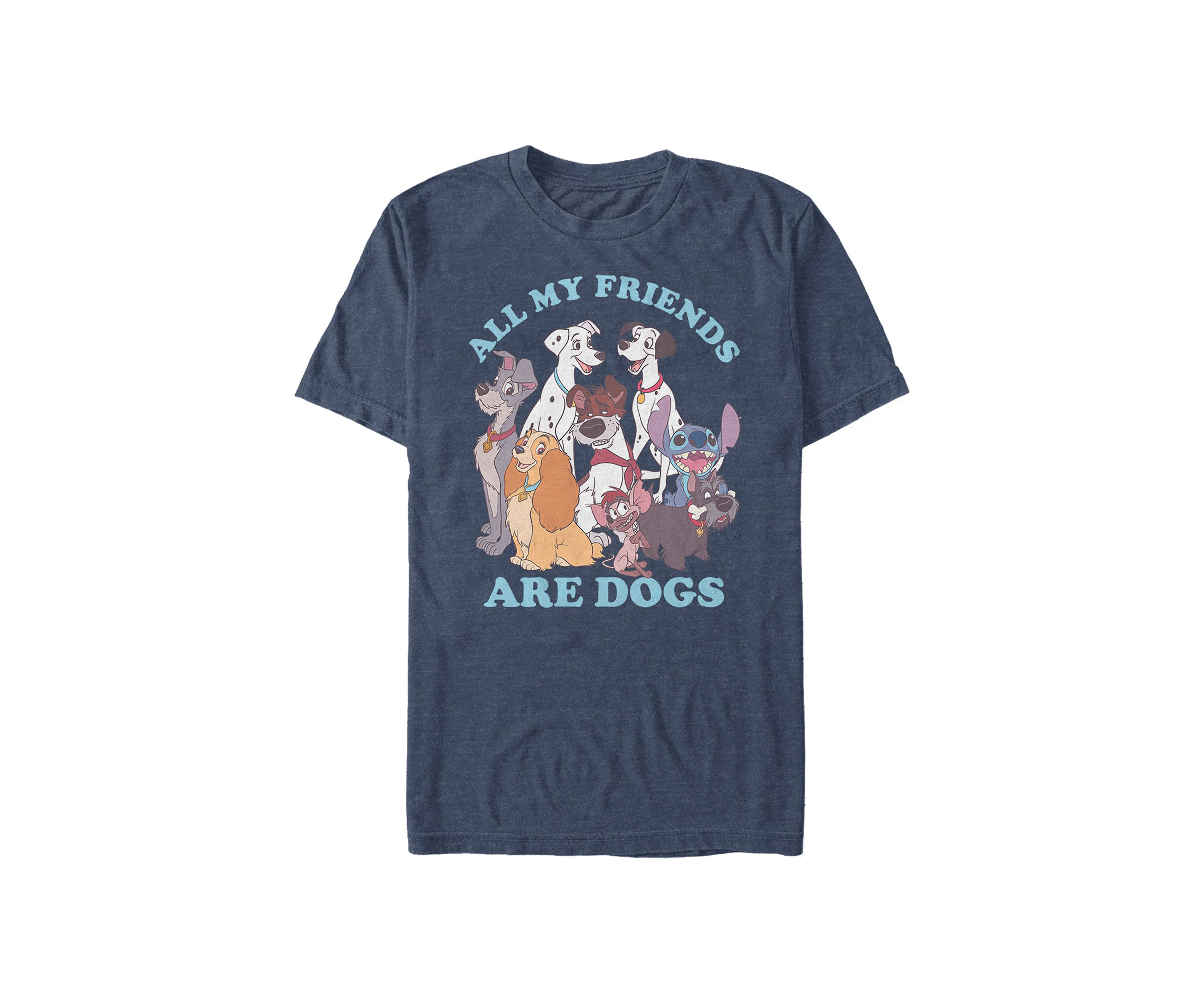 Disney Multi-Franchise Dog Friends T-Shirt