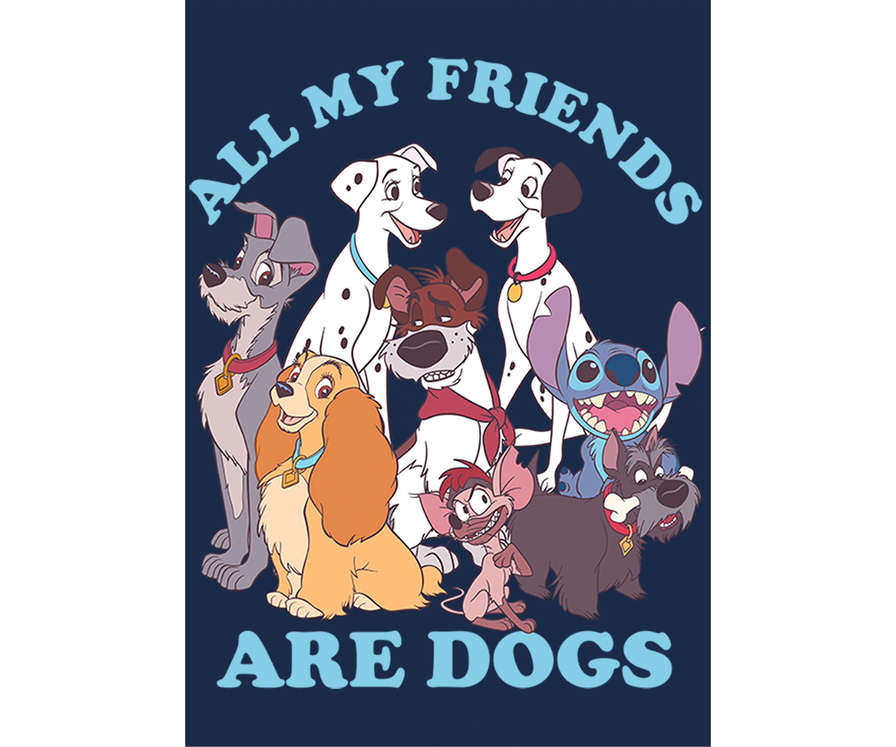 Disney Multi-Franchise Dog Friends T-Shirt