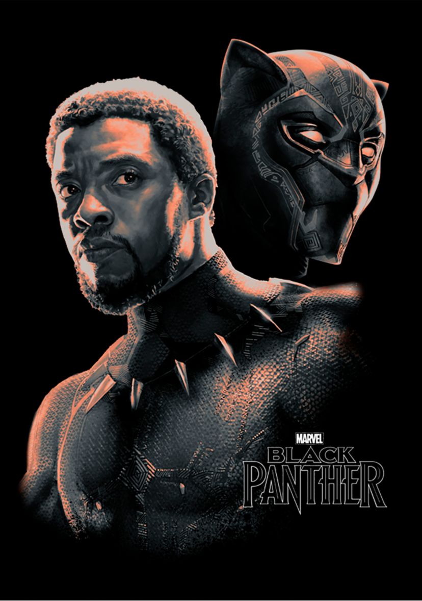 Marvel T-Challa Unmasked T-Shirt