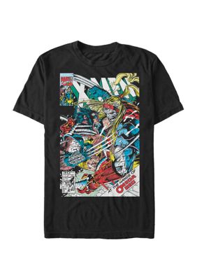 Men's Marvel Red Poster T-Shirt