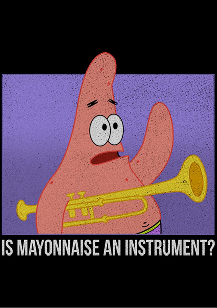 Spongebob Mayonnaise T-Shirt