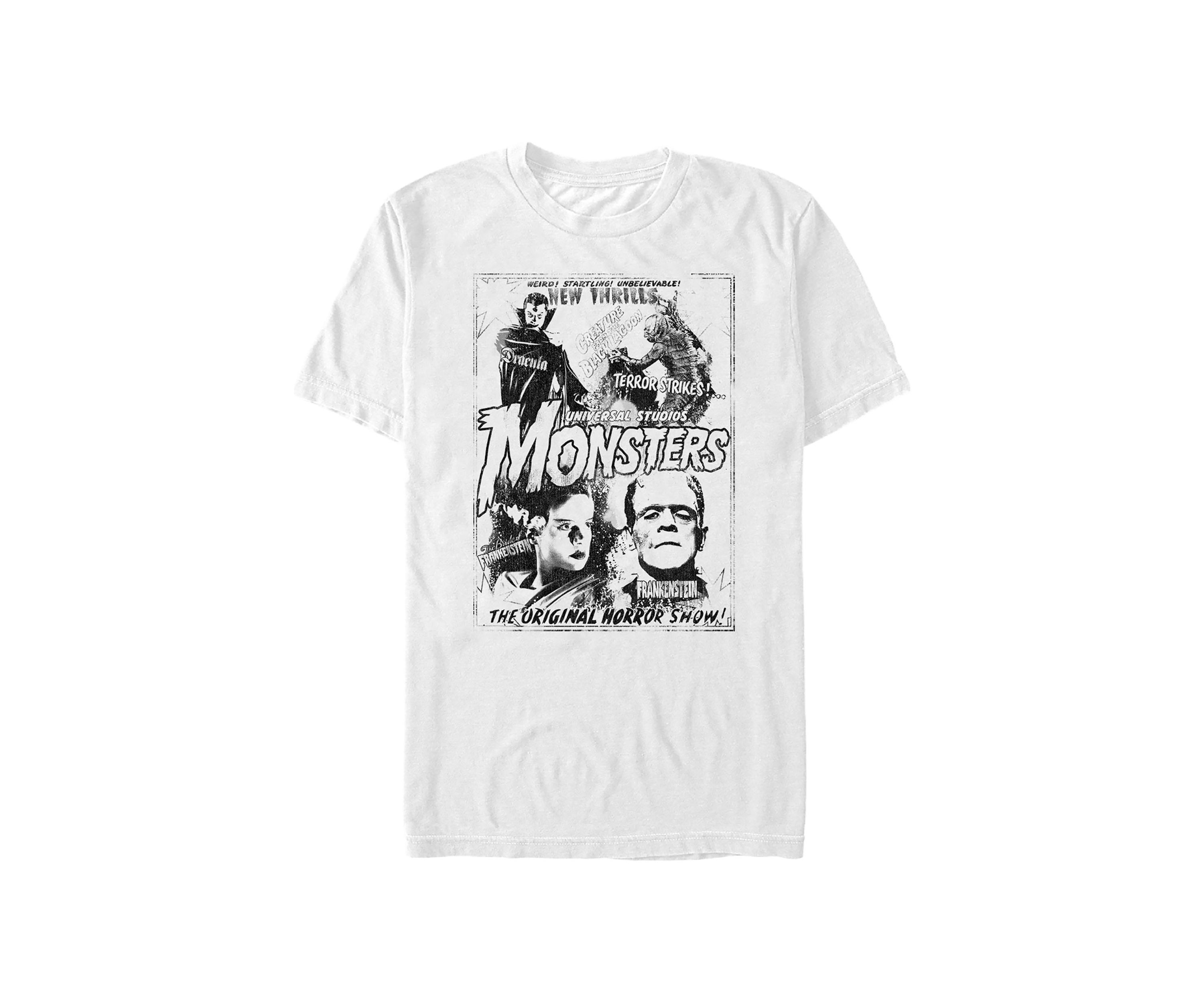 Classic Monsters Vintage Horror T-Shirt