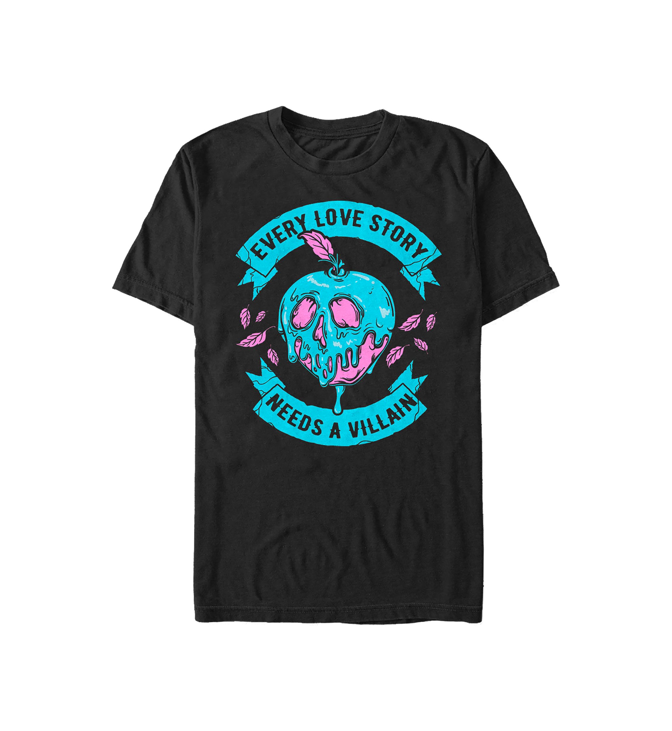  Disney Villains Love Story T-Shirt 