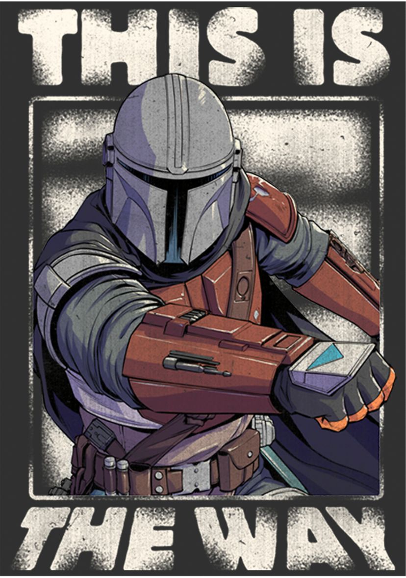  Star Wars The Mandalorian The Way T-Shirt 