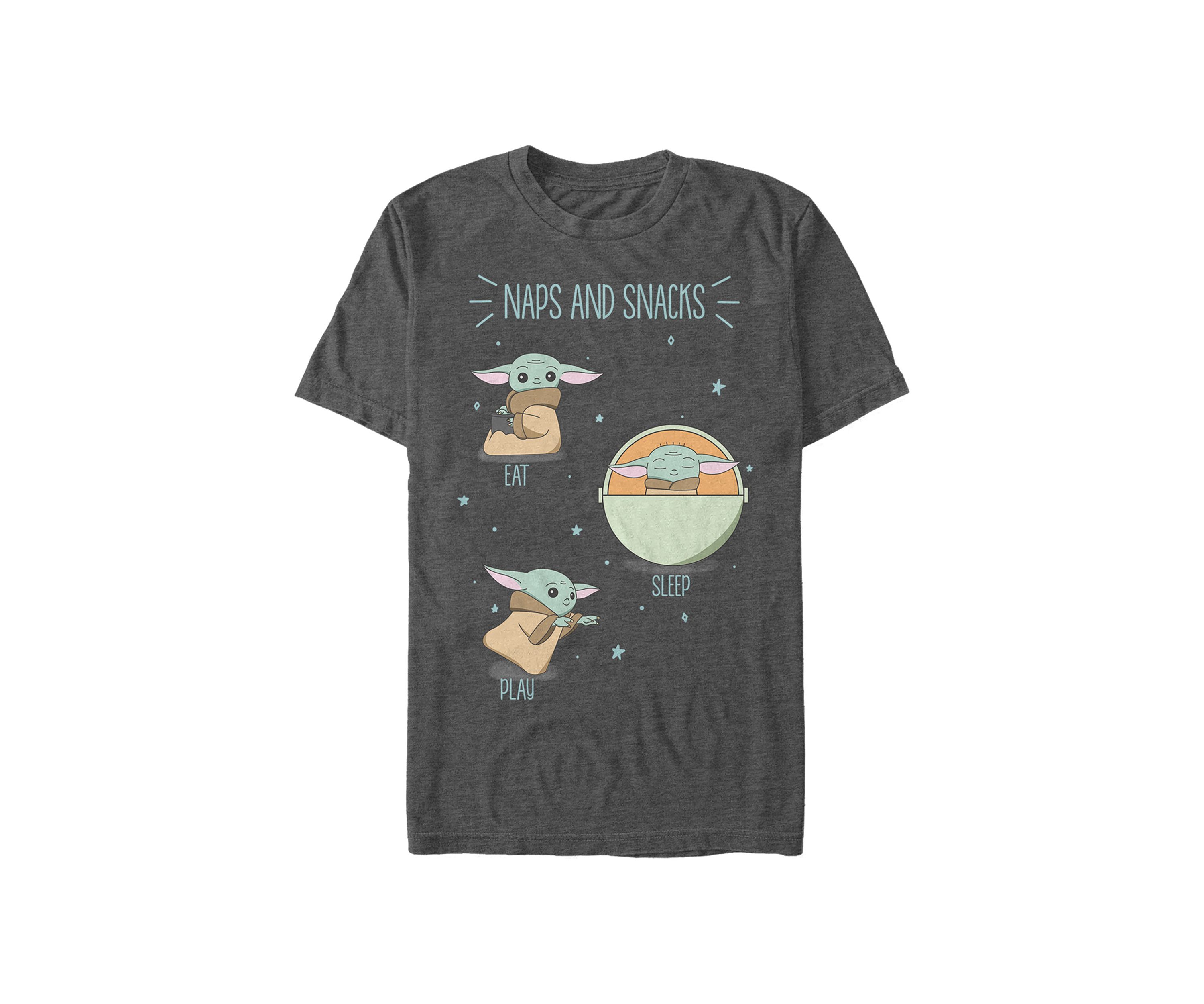 Star Wars The Mandalorian Snack Yoda T-Shirt