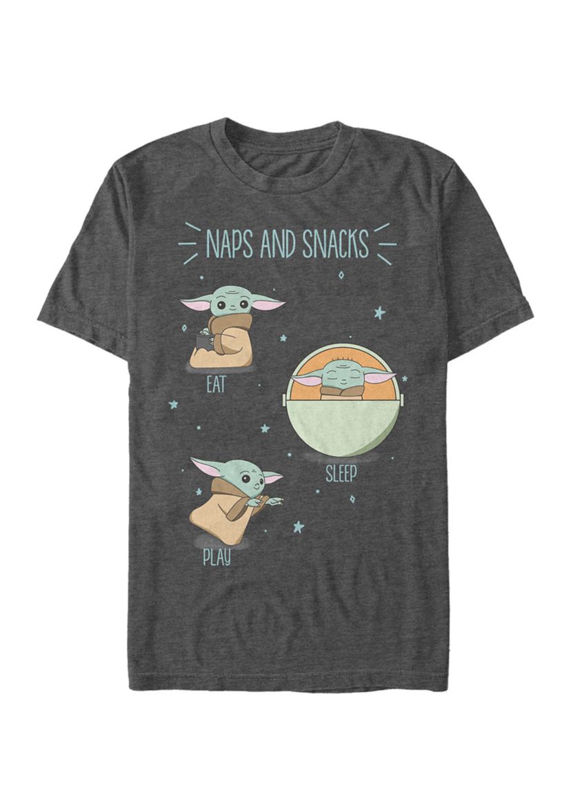 Star Wars The Mandalorian Snack Yoda T-Shirt