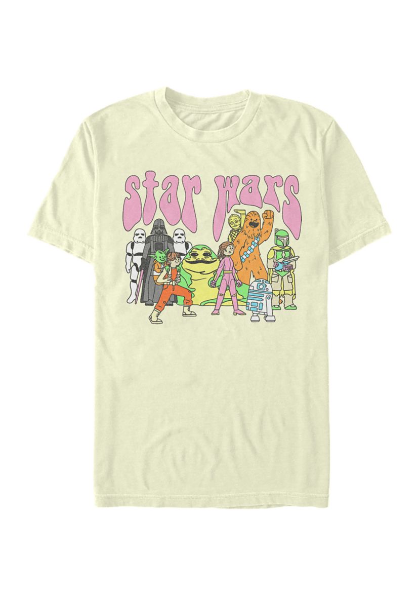 Star Wars Psychedelic Characters T-Shirt
